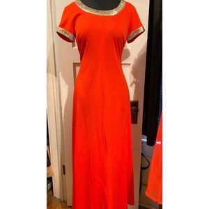 1970’s Red maxi